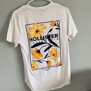 Hollister white shirt